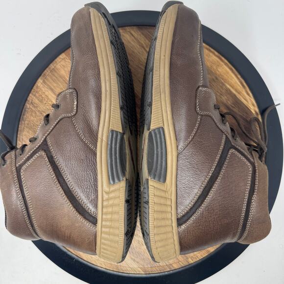 Orthofeet Highline 484 Brown Leather Boots Men's Size 13 Wide EE - Picture 8 of 9